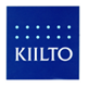 <div>Neliönmuotoinen logo, jossa lukee Kiilto</div>